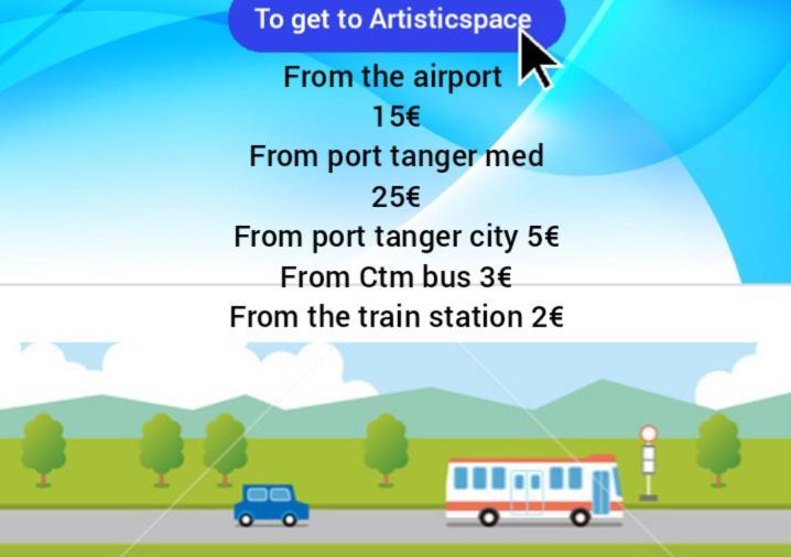 Aertisticspace In The Center 4Bunk Dormroom 丹吉尔 外观 照片